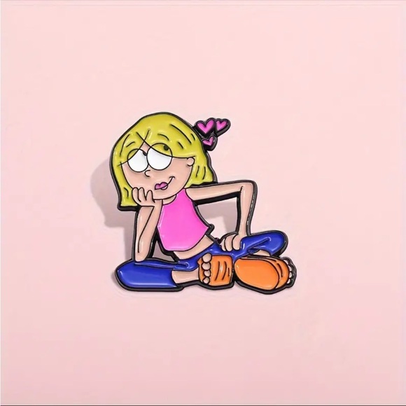 Lizzie McGuire Pin, Lizzie McGuire Backpack Pin - Picture 3 of 7